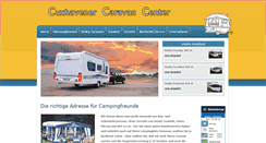Desktop Screenshot of cuxhavener-caravan-center.de